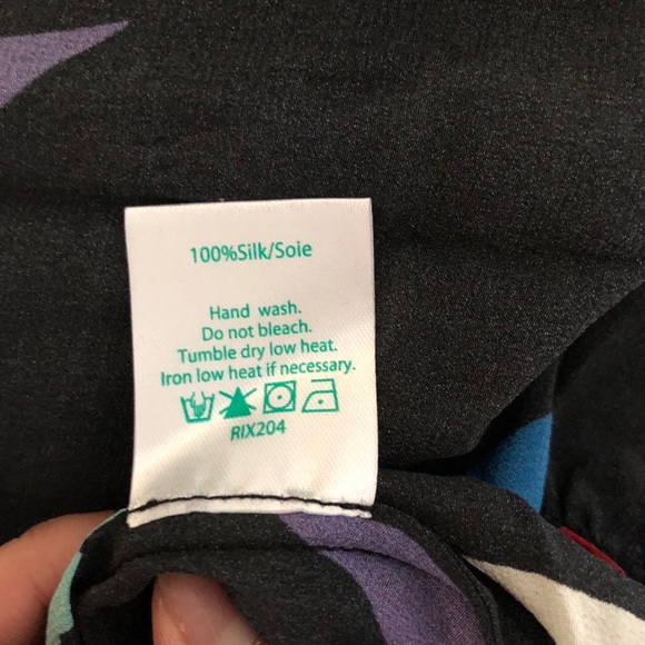 Rixo London/Gemma Dress/100% silk - Picture 6 of 6